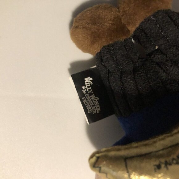 willy wonka the chocolate factory pet toy charlie bucket 6” plush squeaker - Picture 4 of 6